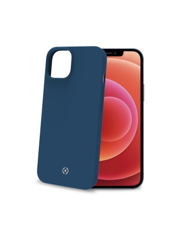 Celly Cromo custodia per cellulare 17 cm (6.7") Cover Blu