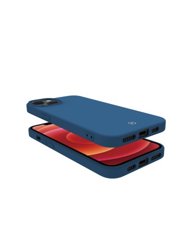 Celly Cromo custodia per cellulare 17 cm (6.7") Cover Blu