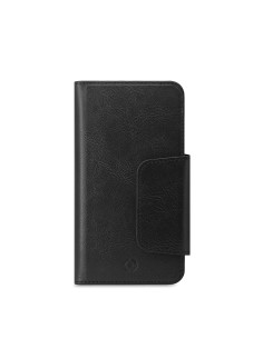 Celly Duomo XL custodia per cellulare 14,7 cm (5.8") Custodia flip a libro Nero