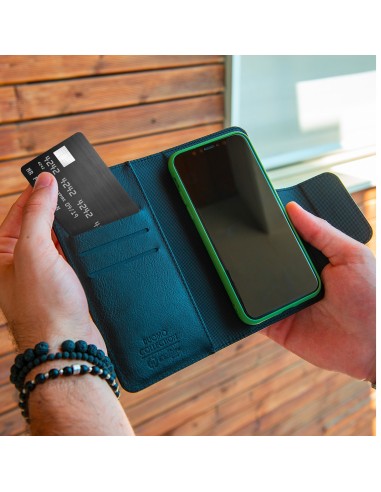 Celly Duomo XL custodia per cellulare 14,7 cm (5.8") Custodia flip a libro Nero