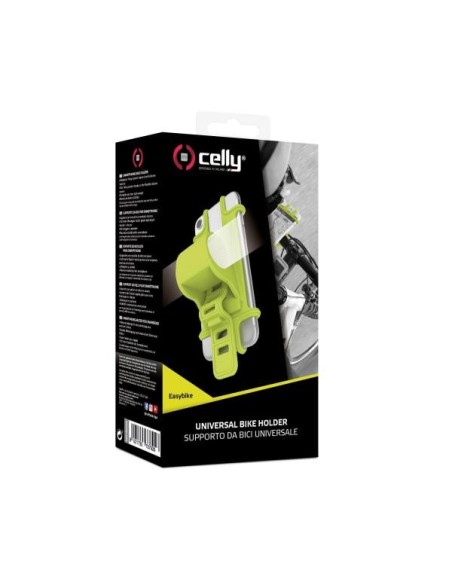 Celly Easy Bike Supporto passivo Telefono cellulare smartphone Verde