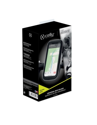 Celly FlexBike XXXL Supporto passivo Telefono cellulare smartphone Nero