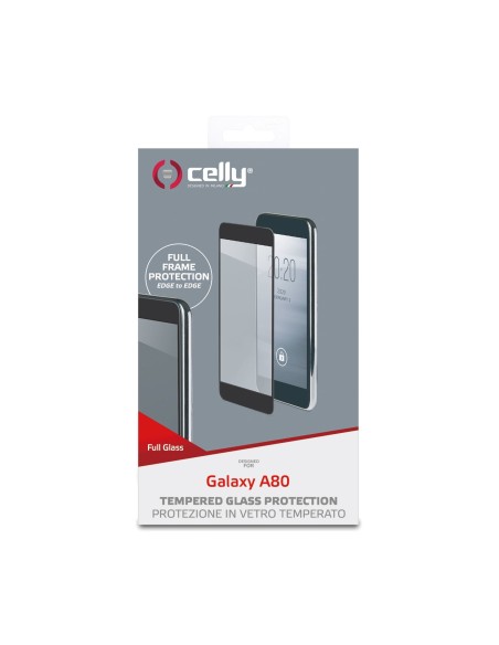 Celly FULLGLASS856BK protezione per lo schermo e il retro dei telefoni cellulari Pellicola proteggischermo trasparente Samsung