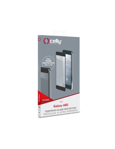 Celly FULLGLASS856BK protezione per lo schermo e il retro dei telefoni cellulari Pellicola proteggischermo trasparente Samsung