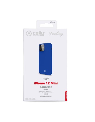 Celly Feeling custodia per cellulare 13,7 cm (5.4") Cover Blu