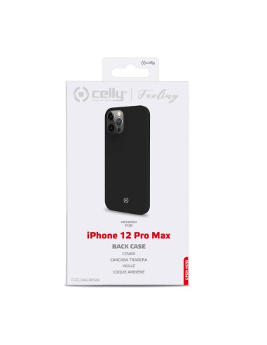 Celly Feeling custodia per cellulare 17 cm (6.7") Cover Nero
