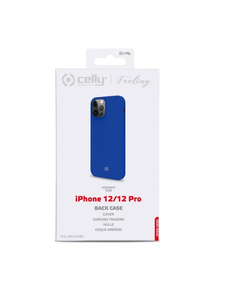 Celly Feeling custodia per cellulare 15,5 cm (6.1") Cover Blu Celly Feeling custodia per cellulare 15,5 cm (6.1") Cover Blu