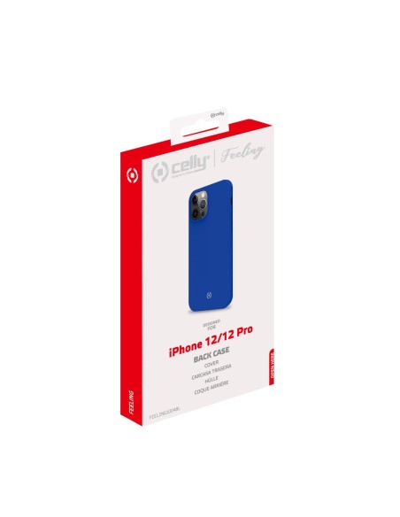 Celly Feeling custodia per cellulare 15,5 cm (6.1") Cover Blu Celly Feeling custodia per cellulare 15,5 cm (6.1") Cover Blu