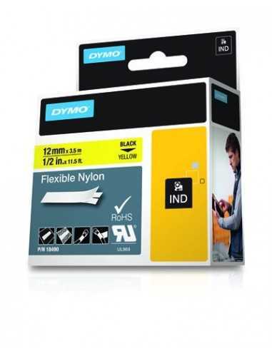 Dymo NASTRO DA 12MMX3.5M NYLON N G D1 RHINOPRO 18490A 0071701184900 MATERIALE DI CONSUMO