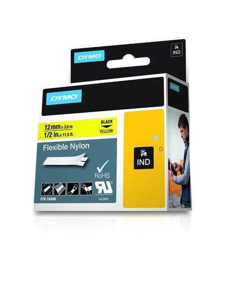 Dymo NASTRO DA 12MMX3.5M NYLON N G D1 RHINOPRO 18490A 0071701184900 MATERIALE DI CONSUMO