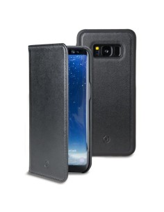 Celly Ghost Wally custodia per cellulare 14,7 cm (5.8") Custodia a libro Nero