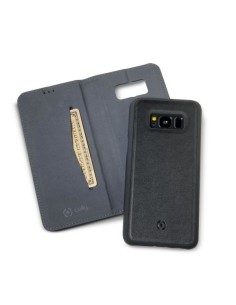 Celly Ghost Wally custodia per cellulare 14,7 cm (5.8") Custodia a libro Nero 2