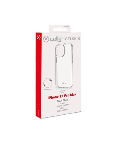 Celly GELSKIN Apple iPhone 13 Pro Max custodia per cellulare 17 cm (6.7") Cover Trasparente