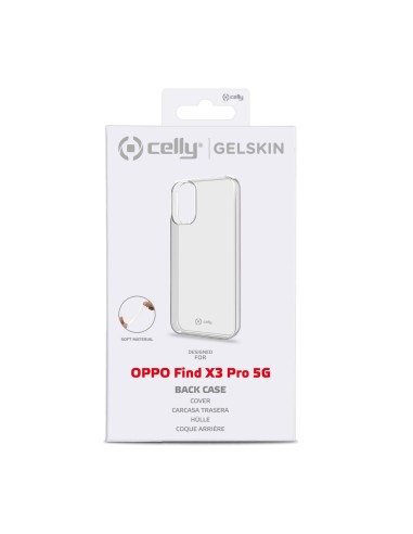 Celly GELSKIN977 custodia per cellulare 17 cm (6.7") Cover Trasparente