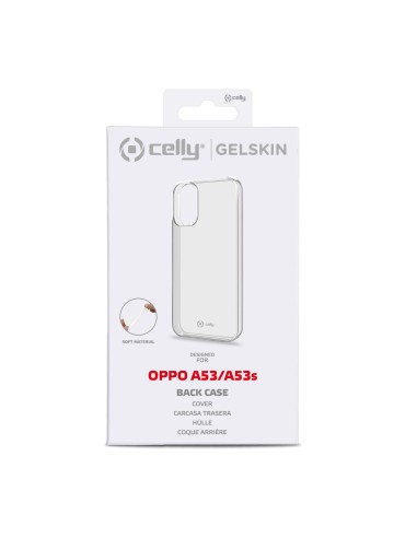 Celly GELSKIN942 custodia per cellulare 16,5 cm (6.5") Cover Trasparente