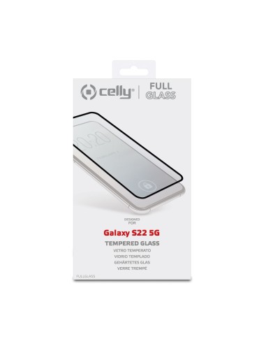Celly FULLGLASS1010BK protezione per lo schermo e il retro dei telefoni cellulari Pellicola proteggischermo trasparente Samsung