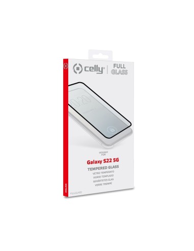 Celly FULLGLASS1010BK protezione per lo schermo e il retro dei telefoni cellulari Pellicola proteggischermo trasparente Samsung