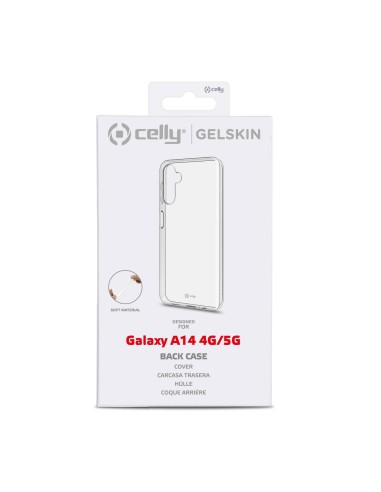 Celly GELSKIN custodia per cellulare 16,8 cm (6.6") Cover Trasparente