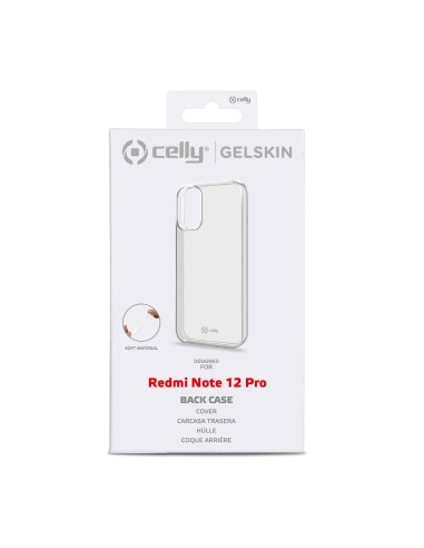 Celly GELSKIN custodia per cellulare 16,9 cm (6.67") Cover Trasparente