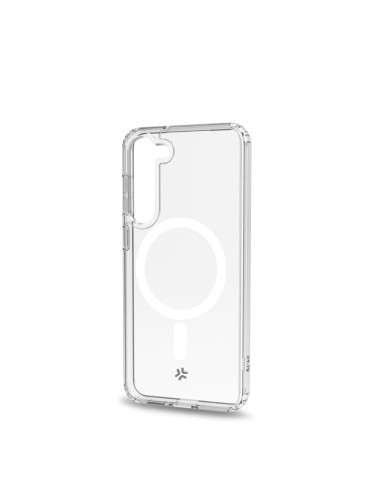 Celly GELSKINMAG1032 custodia per cellulare 15,5 cm (6.1") Cover Trasparente, Bianco