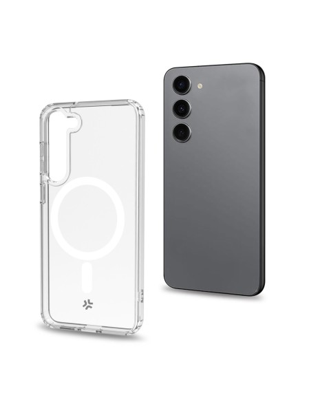 Celly GELSKINMAG1032 custodia per cellulare 15,5 cm (6.1") Cover Trasparente, Bianco Celly GELSKINMAG1032 custodia per cellulare 15,5 cm (6.1") Cover Trasparente, Bianco