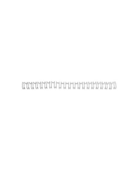 GBC Spirali metalliche MultiBind argento 6 mm (100)