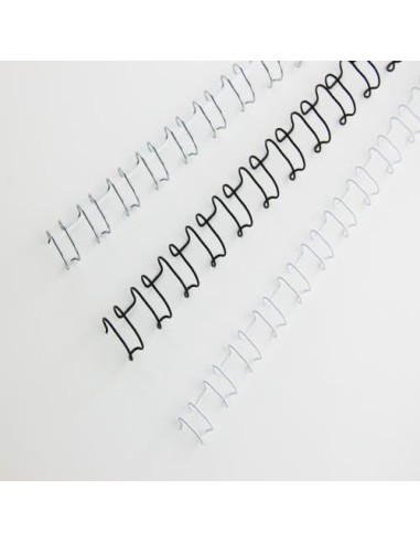 GBC Spirali metalliche MultiBind argento 6 mm (100)