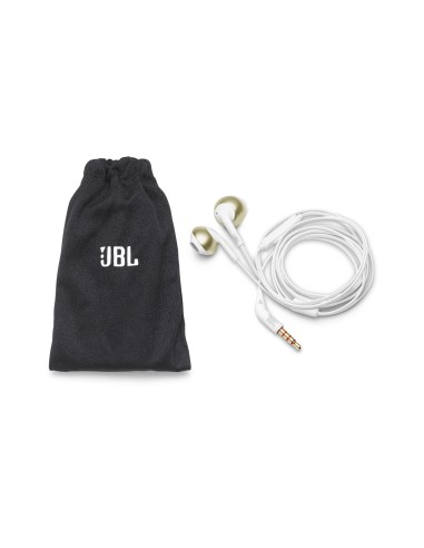 JBL Tune 205 Auricolare Cablato In-ear MUSICA Champagne, Oro