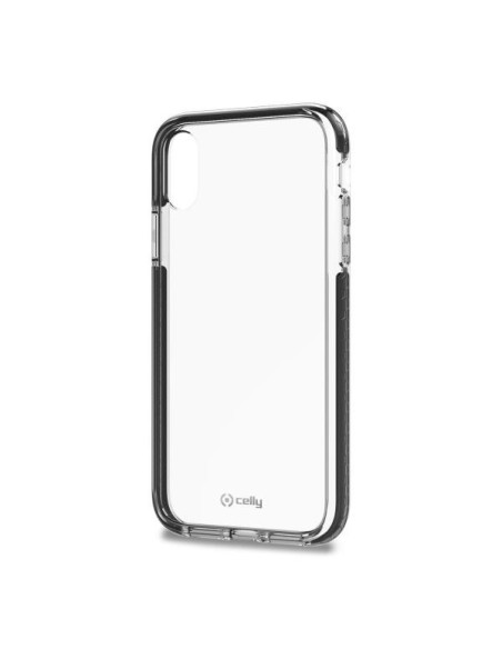Celly HEXAGON998BK custodia per cellulare 15,5 cm (6.1") Custodia con bordo Nero, Trasparente Celly HEXAGON998BK custodia per cellulare 15,5 cm (6.1") Custodia con bordo Nero, Trasparente