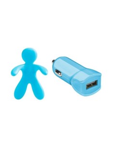 Celly GIULIOCESARELB Caricabatterie per dispositivi mobili Universale Blu Accendisigari Auto