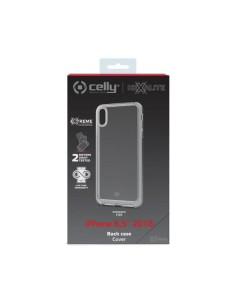 Celly Hexalite custodia per cellulare 16,5 cm (6.5") Cover Trasparente 2