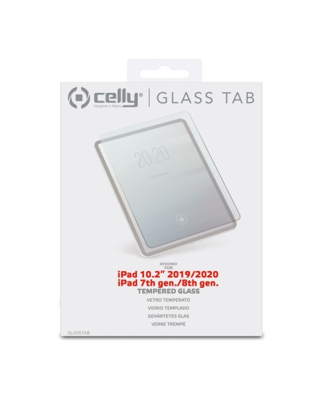 Celly GLASSTAB Pellicola proteggischermo trasparente Apple 1 pz