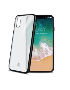 Celly LASERMATT900BK custodia per cellulare Cover Nero, Trasparente
