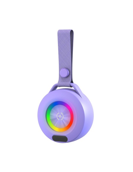Celly LIGHTBEATVL altoparlante portatile e per feste Altoparlante portatile mono Viola 5 W