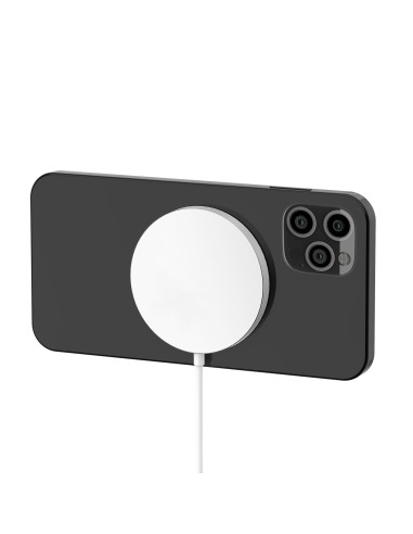 Celly MAGCHARGE Caricabatterie per dispositivi mobili Smartphone Argento, Bianco USB Carica wireless Interno