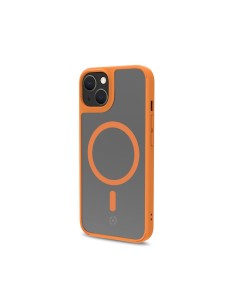 Celly Magmatt custodia per cellulare 15,5 cm (6.1") Cover Trasparente, Giallo