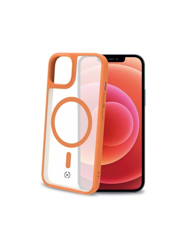 Celly Magmatt custodia per cellulare 15,5 cm (6.1") Cover Trasparente, Giallo