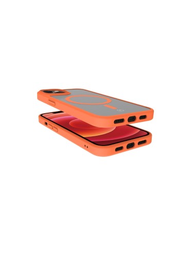 Celly Magmatt custodia per cellulare 15,5 cm (6.1") Cover Trasparente, Giallo