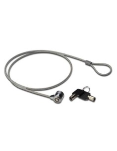 Nilox MGLP40501M cavo di sicurezza Nero, Grigio 1,5 m