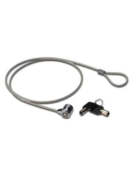 Nilox MGLP40501M cavo di sicurezza Nero, Grigio 1,5 m