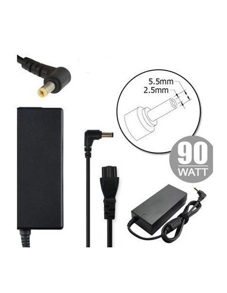 Nilox NLX90W-TA14 adattatore e invertitore Interno 90 W Nero