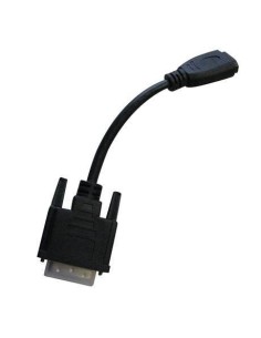 Nilox NX080200102 cavo e adattatore video 0,15 m HDMI tipo A (Standard) DVI-D Nero