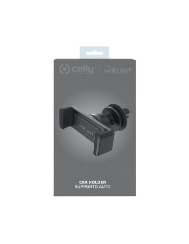 Celly MOUNTVENTBK supporto per personal communication Supporto passivo Telefono cellulare smartphone Nero