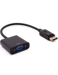 Nilox ADATTATORE DP - VGA M H 0,15 m DisplayPort VGA (D-Sub) Nero