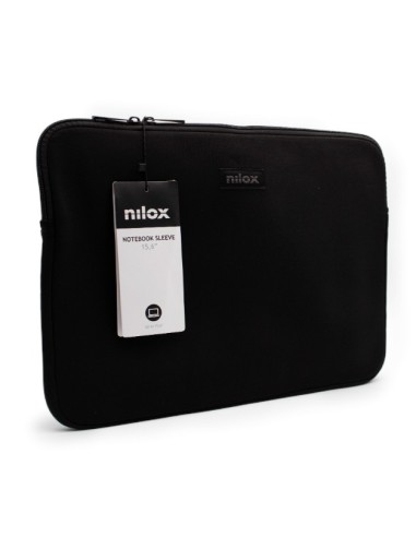 Nilox NXF1501 borsa per laptop 39,6 cm (15.6") Custodia a tasca Nero