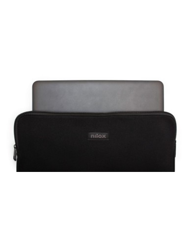 Nilox NXF1501 borsa per laptop 39,6 cm (15.6") Custodia a tasca Nero
