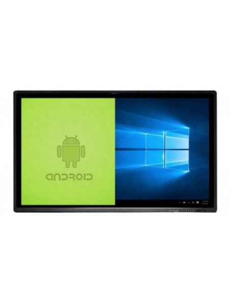 Nilox NX6507E lavagna interattiva 190,5 cm (75") 3840 x 2160 Pixel Touch screen Nero