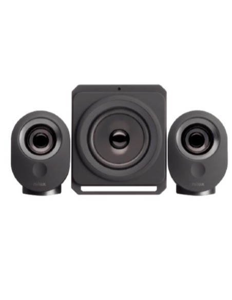 Nilox NXAPC04 set di altoparlanti 35 W PC PC portatile Nero 2.1 canali Bluetooth