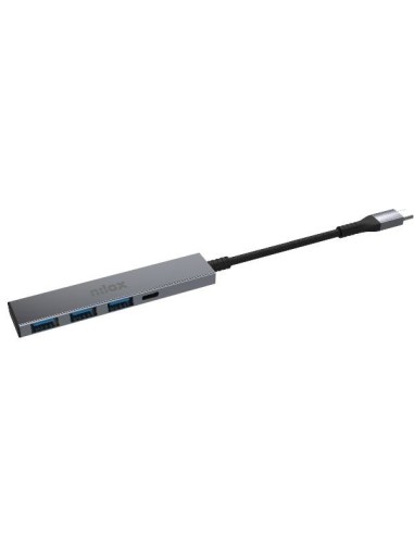 Nilox NXHUBUSBC02 hub di interfaccia USB 3.2 Gen 1 (3.1 Gen 1) Type-A + Type-C 625 Mbit s