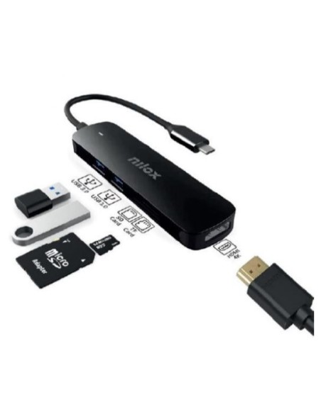 Nilox DOCK USB-C HDMI 2XUSB3.0 0 Mbit s